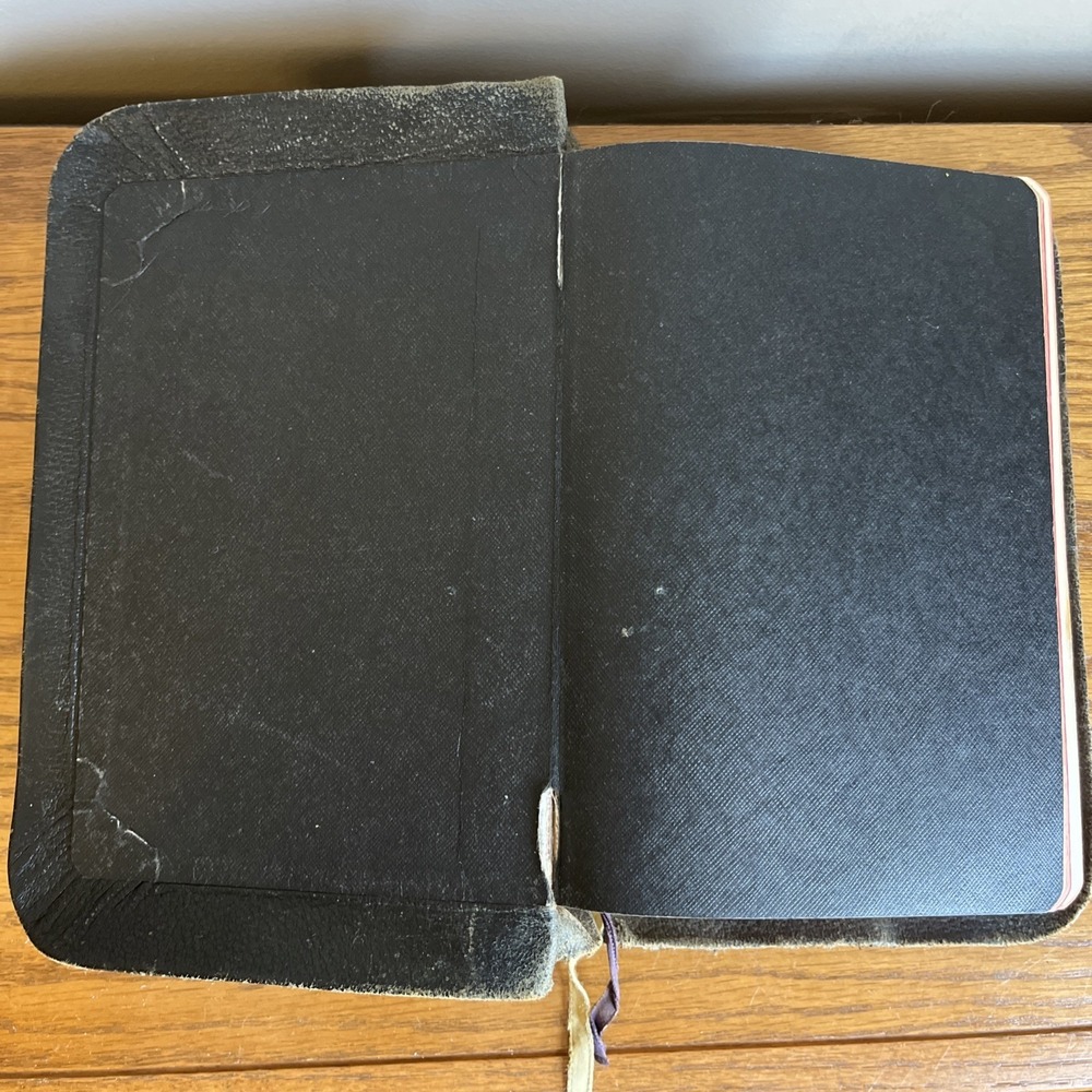 Vintage 1913 KJV Holy Bible Red Letter Master-Art Edition Leather Illustrated - Picture 8 of 16